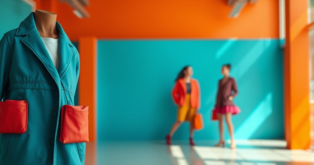 Bold colors in fashion